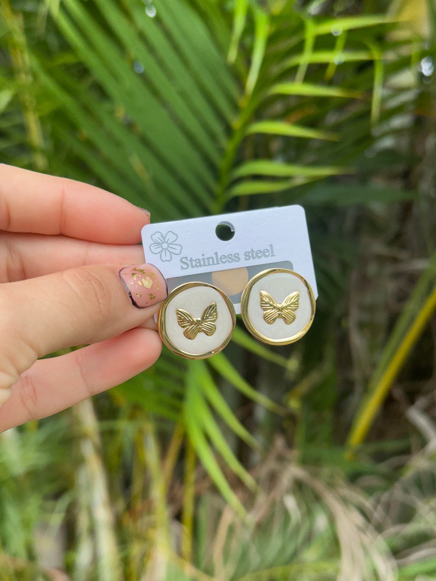 Butterfly earrings