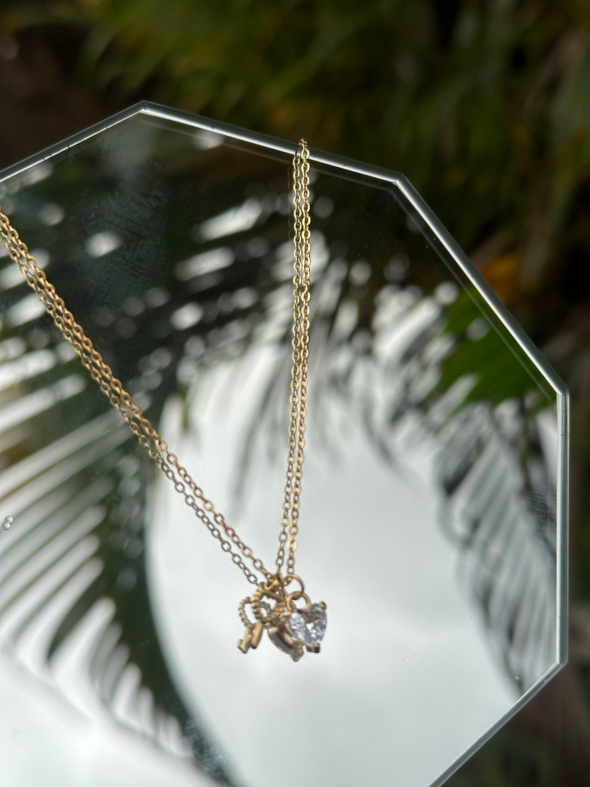 Heart Key Necklace