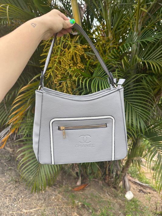 Gray Tote