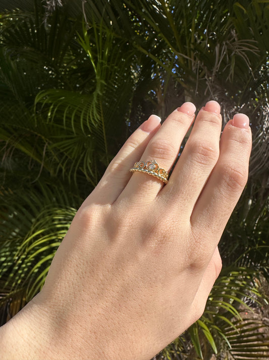 Princess Gold Ring