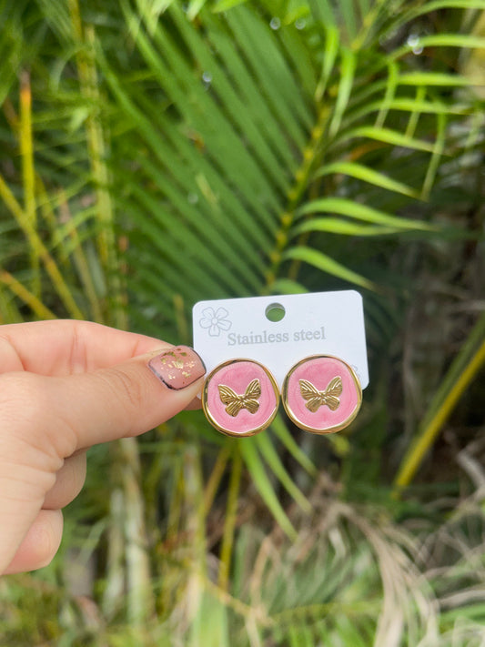 Butterfly earrings