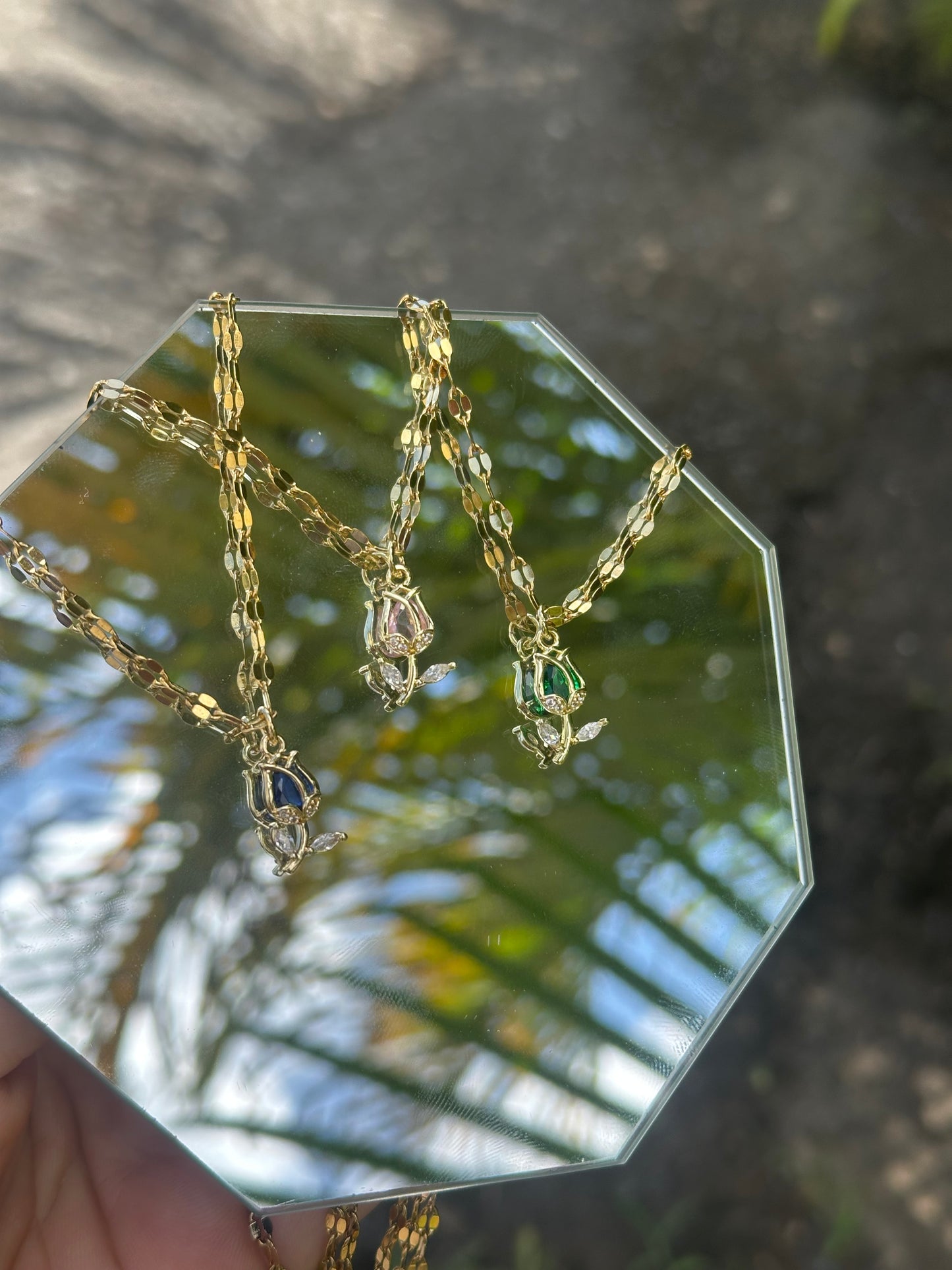 Tulip Flower Necklace