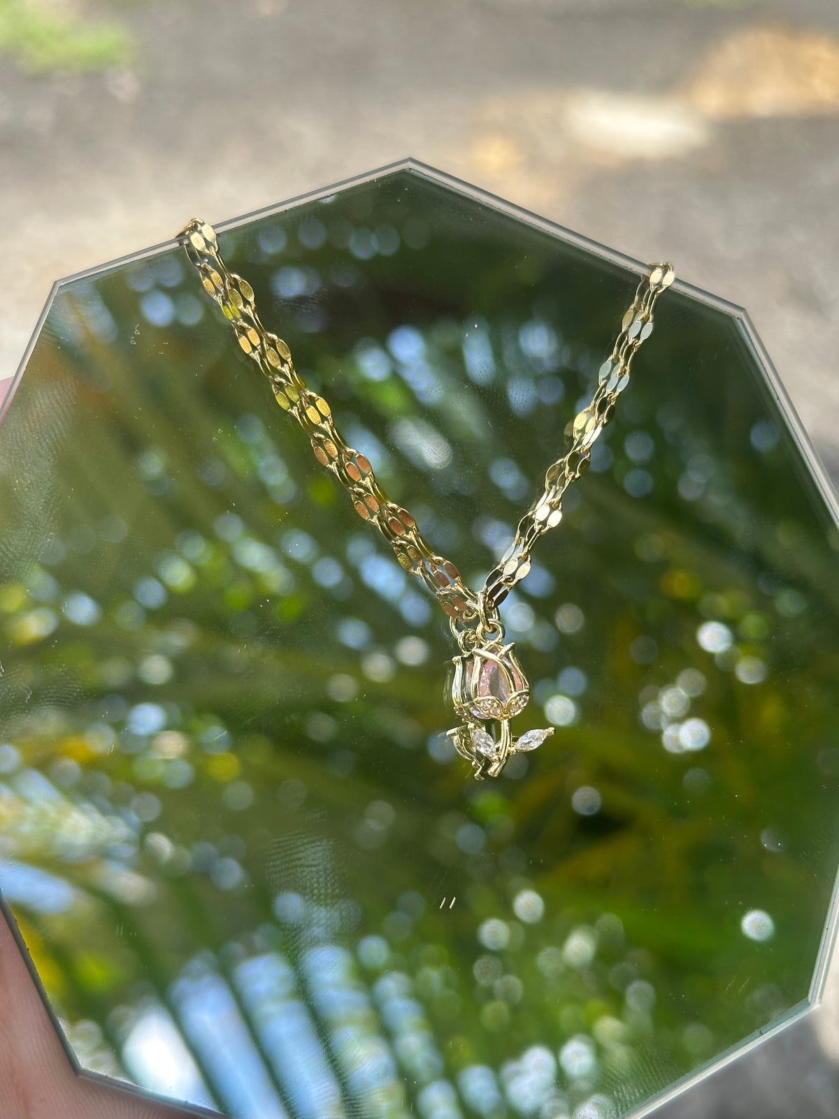 Tulip Flower Necklace