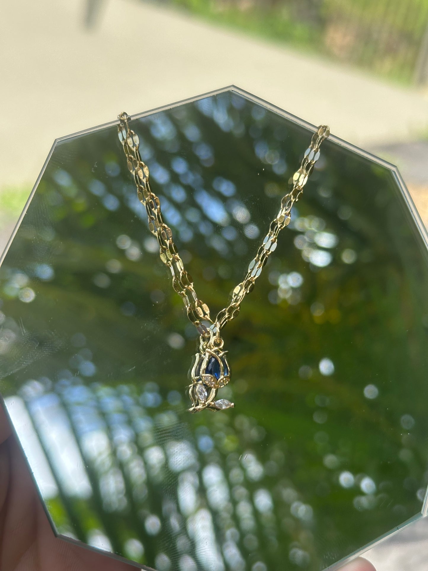 Tulip Flower Necklace