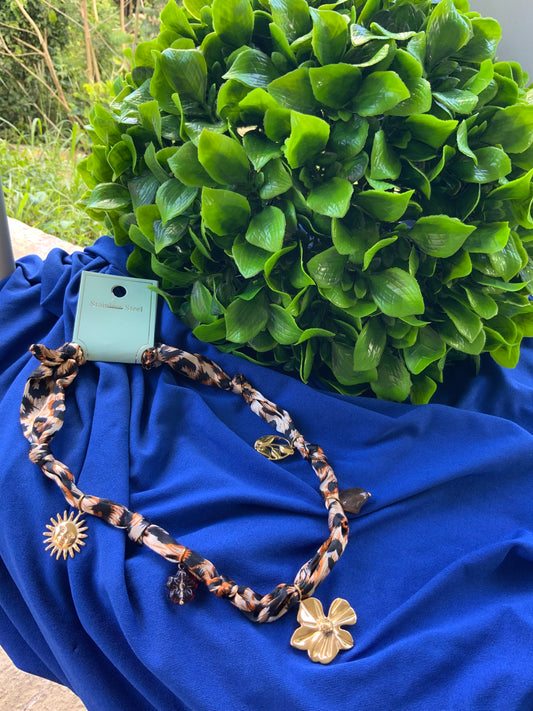 Animal Print Necklace