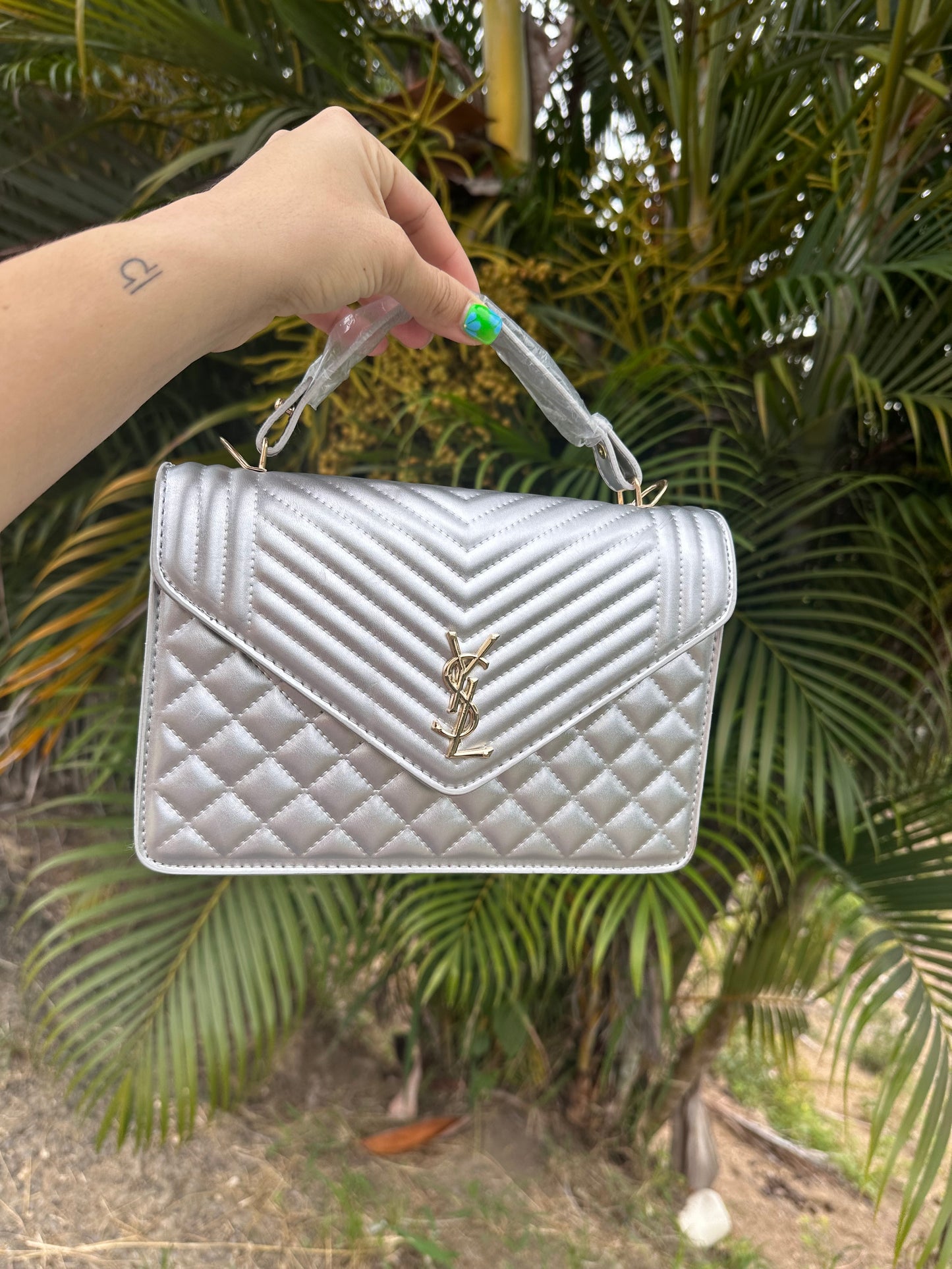 Silver Crossbody